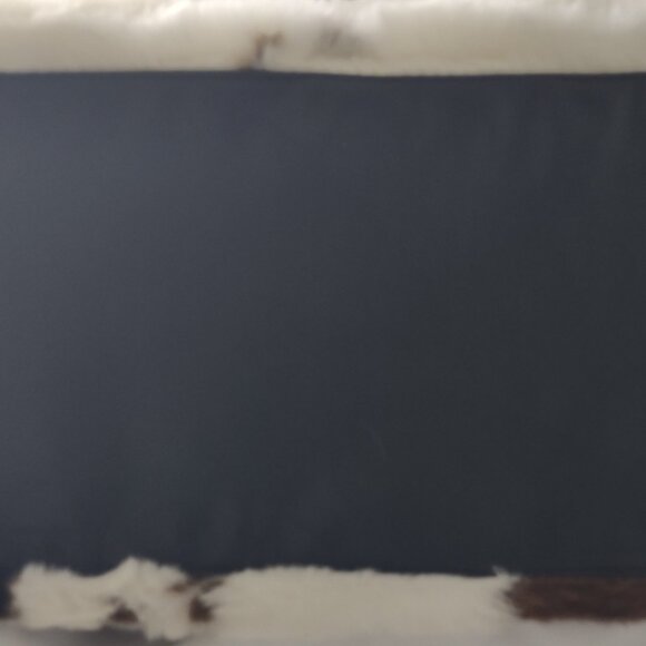 Animal Print Faux Fur Satchel Handbag Weekender by Private Quarters - Picture 9 of 10